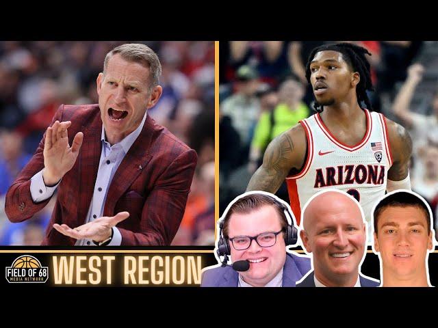 WEST REGION PREVIEW | 2024 NCAA Tournament Bracket Breakdown | FIELD OF 68