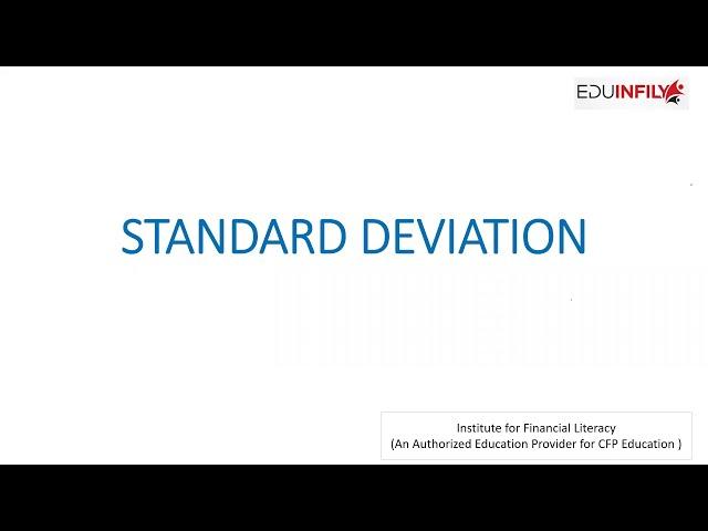 WHAT IS STANDARD DEVIATION