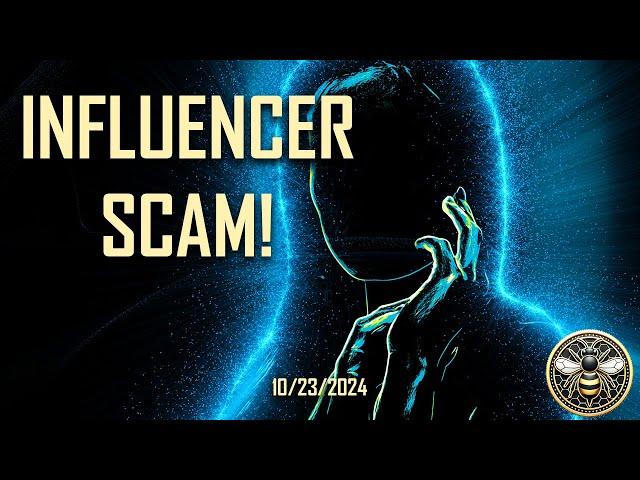Jaypeg  Influencer Scam ~ October 23rd 2024