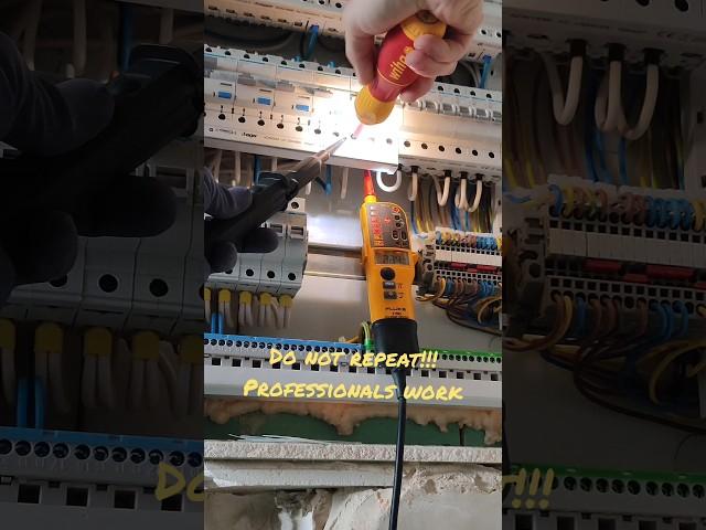Профессиональные хитрости  #электрика #electric #lifehacks #лайфхаки #wiha #fluke #hager #diy