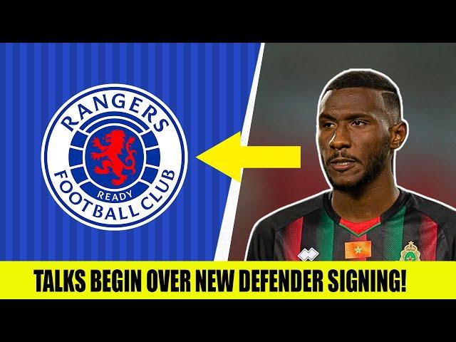 HUGE Rangers Transfer News As Talks Begin Over Centre Back Signing!