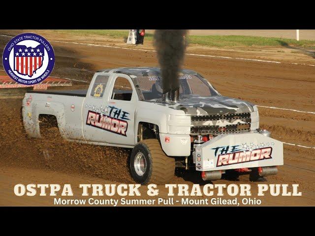 Mount Gilead, Ohio - OSTPA Truck & Tractor Pull - Morrow County Summer Pull 2024