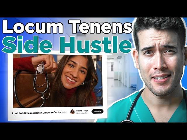 Paying Med School Loans With Locum Tenens | Doctor Side Hustle