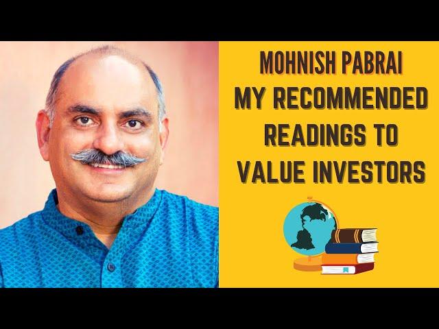 Mohnish Pabrai: My Recommended Readings To Value Investors