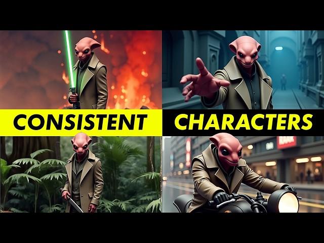 Create Consistent Characters for Ai Stories with FLUX!