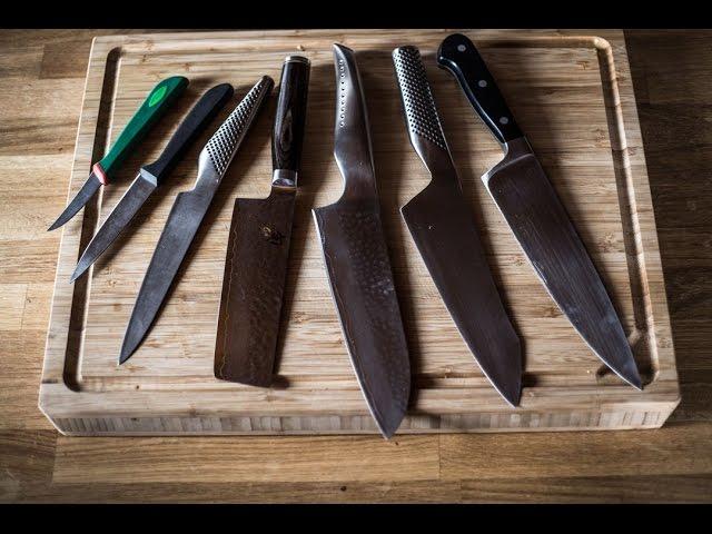 Il set dei migliori coltelli da cucina - i tipi di coltello più usati