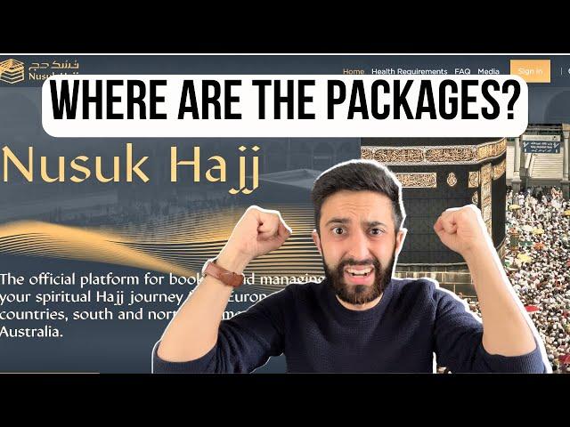 Nusuk Hajj 2023: Where Are the Packages? #hajj