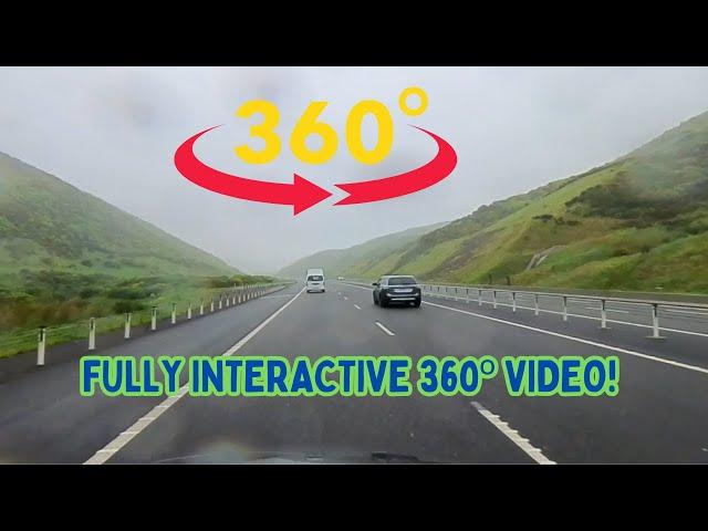 Fully Interactive 360º video - Whareroa Farm along Transmission Gully to SH58 Haywards Hill