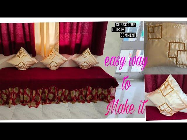 Cushion Cover Making With Tips and Tricks #cushioncover #designbyruki