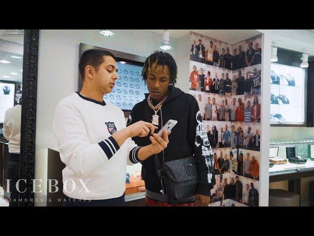 Rich the Kid Picks Up New Jesus Piece from ICEBOX!!!