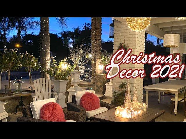 CHRISTMAS DECORATE WITH  ME II 2021 CHRISTMAS DECOR II HOLIDAY DECOR IDEAS II FAMILY ROOM II LIVING