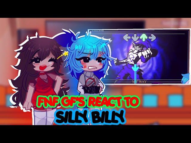 FNF GF AU React To Silly Billy + Bonus Video | Hit Single | Nene Vs Cassandra | Friday Night Funkin