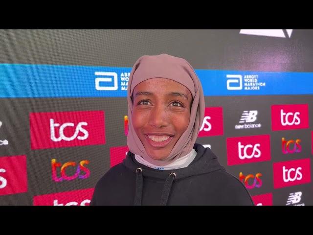 Sifan Hassan talks about training for 2023 London Marathon during Ramadan