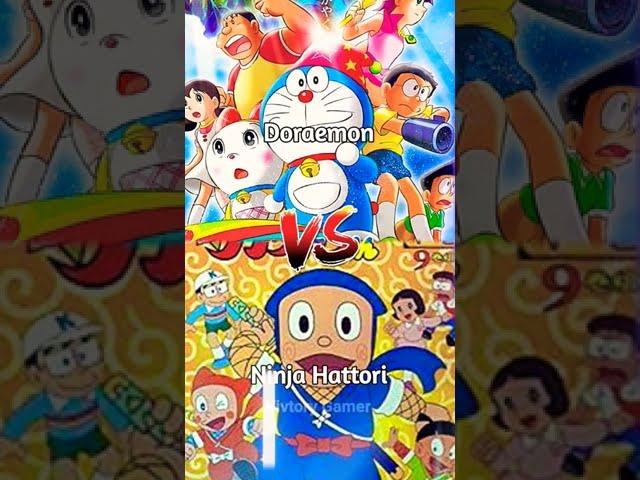 Doraemon Vs Ninja Hattori #shorts #anime