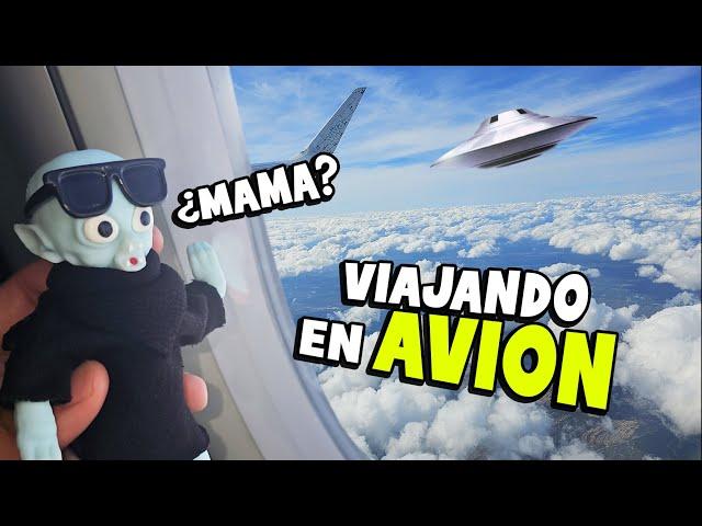 Subimos a un AVIÓN ️ para buscar a su MAMA  #mama #cielo #triste #diadelasmadres #viral #ovnis