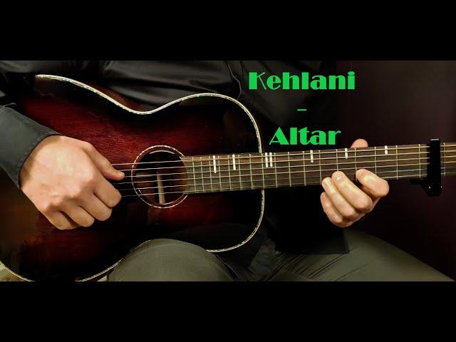 How to play KEHLANI - ALTAR Acoustic Guitar Lesson - Tutorial