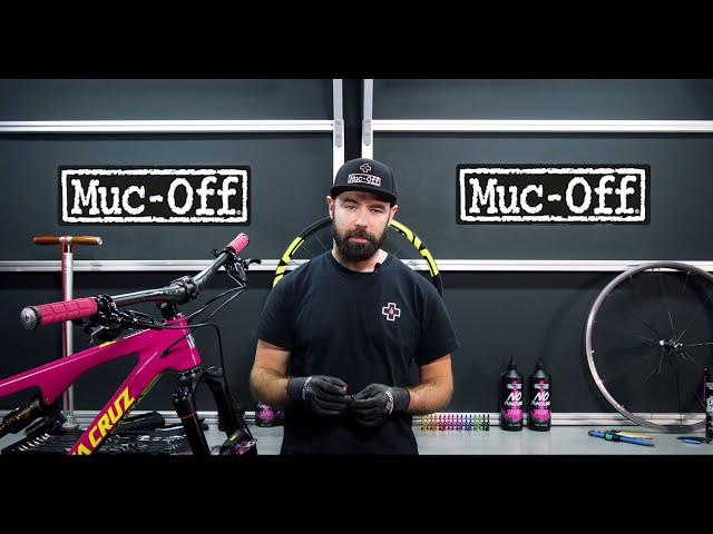 Muc-off TUBELESS VALVE 使用方法