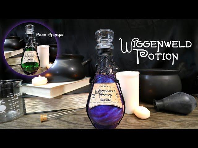 Wiggenweld Potion : Healing Potion : Color Changing Potion : DIY Prop Bottle : Harry Potter