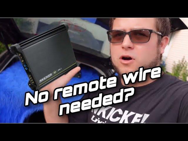 How to run this Kicker Amp with no Remote wire! ~Andy’s Extras