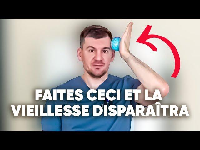 Le visage ne peut pas vieillir si vous appuyez sur ce point. Essayez-le dès maintenant!