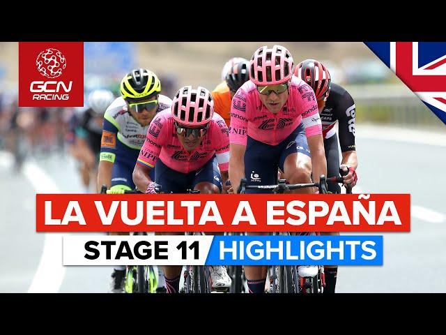 La Vuelta 2021 Stage 11 Highlights