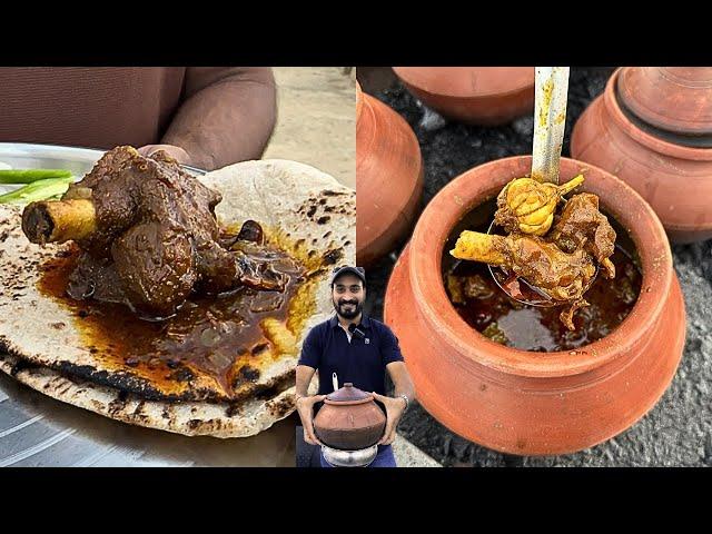 सिर्फ़ ऑर्डर पर बनाया जाता है राजस्थानी तड़के वाला हांडी मटन | Spicy, Tasty Restaurant ￼of jaipur