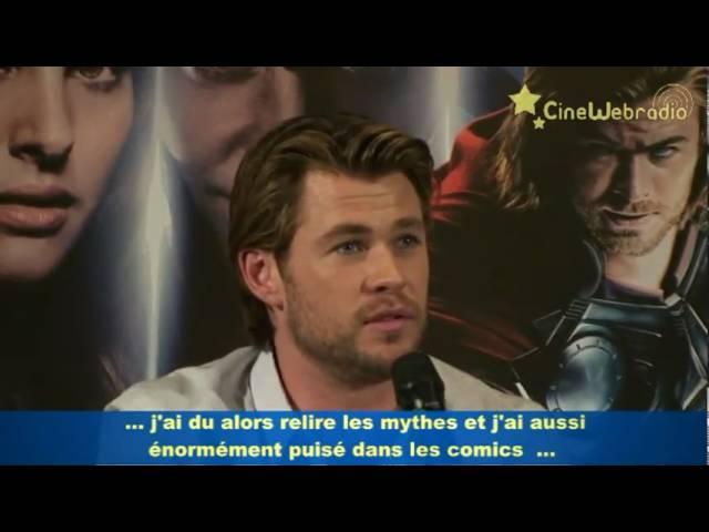 Interview de Kenneth Branagh et Chris Hemsworth pour THOR - par Cinewebradio