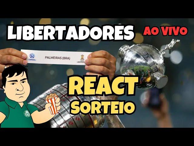 REACT | AO VIVO | SORTEIO | LIBERTADORES 2024 | OITAVAS DE FINAL