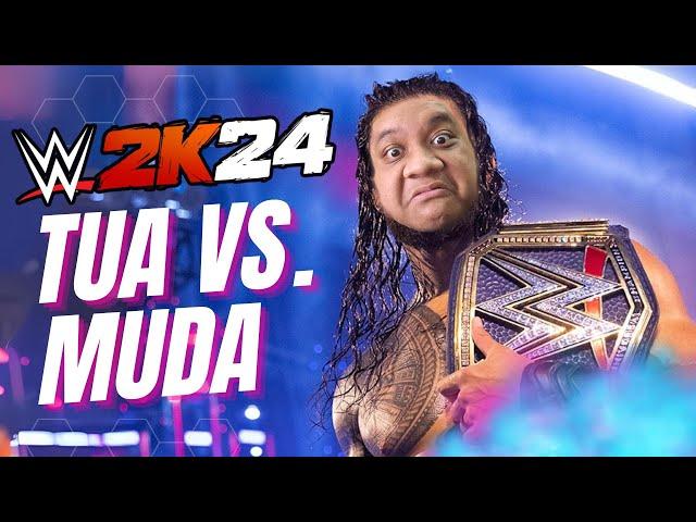 WWE 2k24 NGAKAK ABIS‼️ - Kaula Muda Vs. Kaula TUA