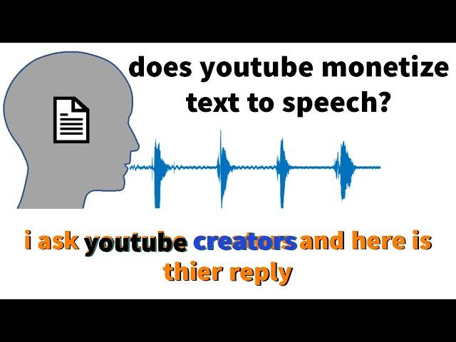 Can Text To Speech be Monetized On YouTube