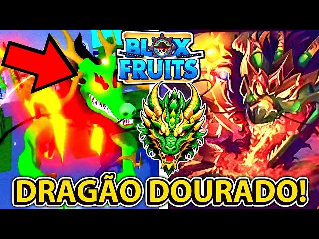 ROBLOX VAZOU NOVA DRAGON DO BLOX FRUITS UPDATE 24 SEM QUERER!