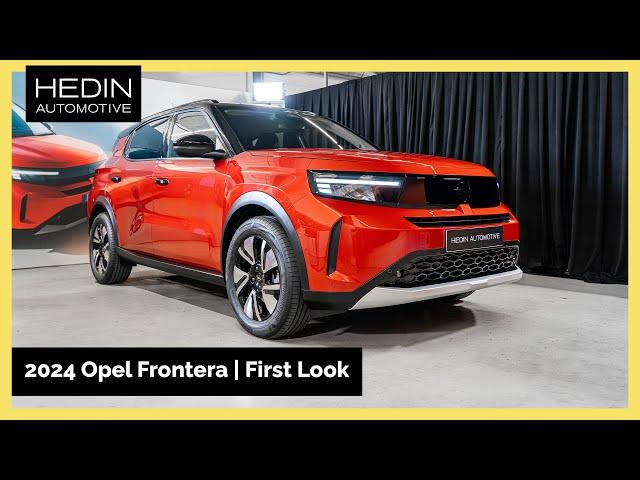 2024 Opel Frontera | First Look | Interior, Exterior, Trunk