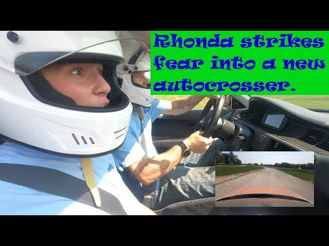 Rhonda RETURNS to Autocross!