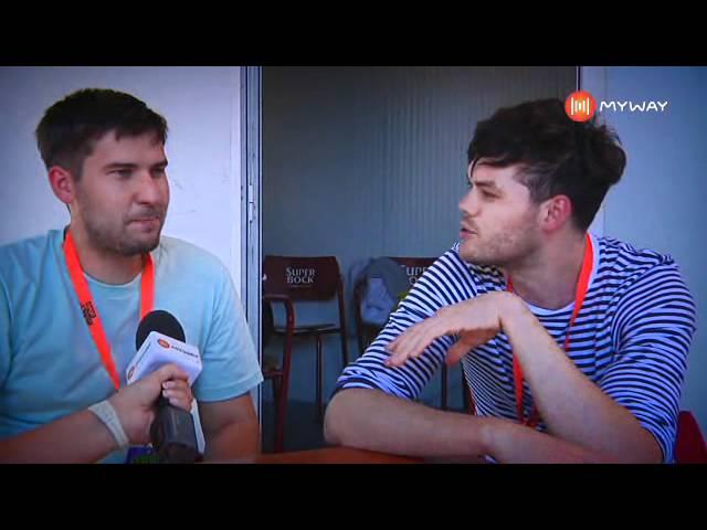 Everything Everything - Entrevista - (Festival Optimus Alive 2011) MYWAY