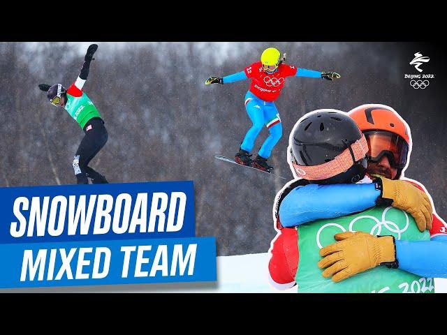 Snowboard - Mixed Team Snowboard Cross | Full Replay | #Beijing2022