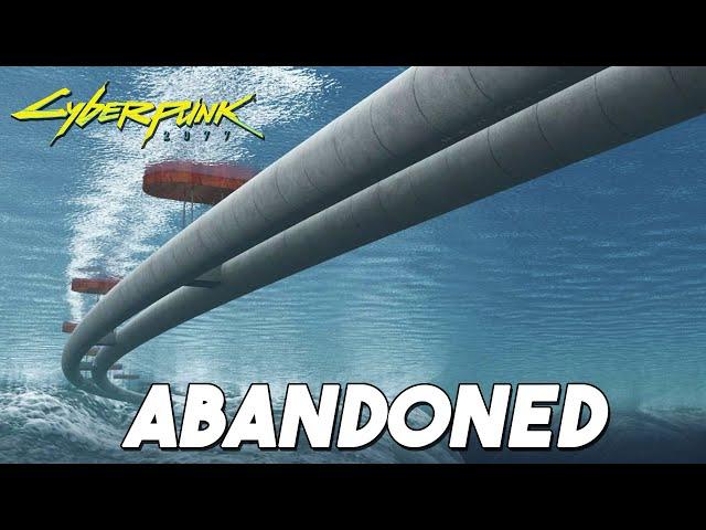 The Underwater Orbital Air Tunnel We Never Got | Cyberpunk 2077