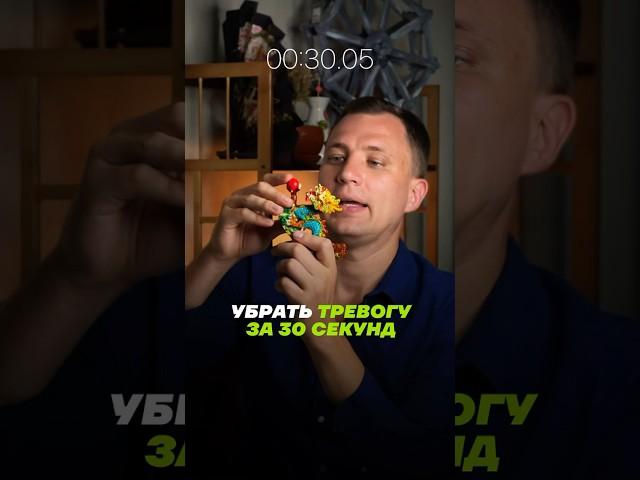 Убрать ТРЕВОГУ за 30 секунд ️ - Психолог Денис Томчик #тревога #тревожность #психологическиесоветы