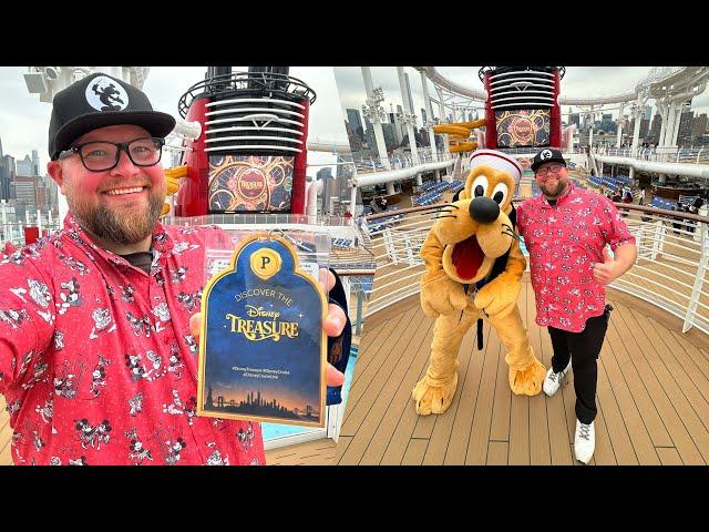 Disney Treasure | My First Cruise - Full Tour & NEW Haunted Mansion Parlor | Disney Cruise Line