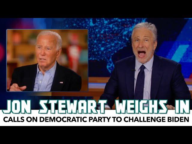 Jon Stewart Calls On Democratic Party To Challenge Biden