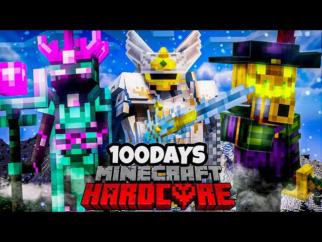 I Survived 100 Days as a VALKYRIE in Minecraft Cursed Hardcore