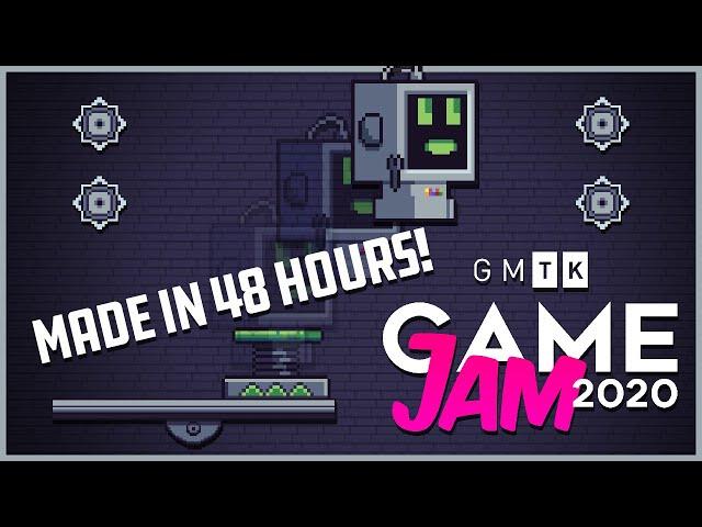 Making a game in 48 hours! - GMTK Game Jam 2020 (Indie Game Devlog)