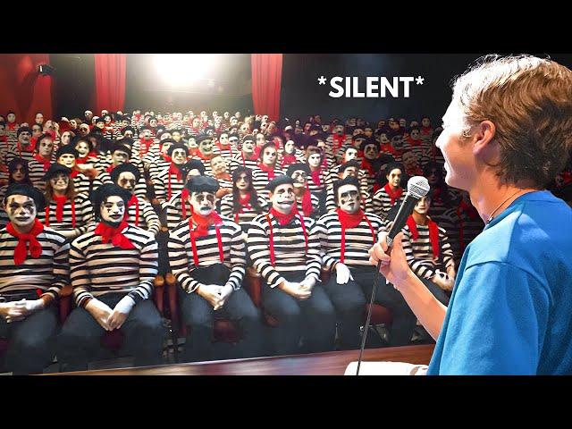 I Brought Silent Mimes To A Comedy Show!