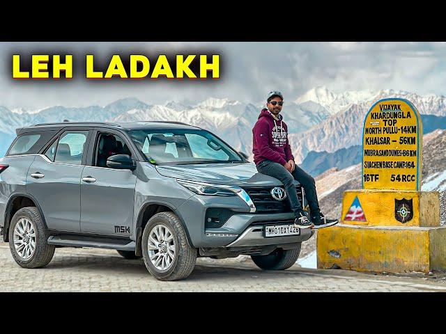 Apni Fortuner Ne Khardung-La Dekh Liya, But Not The Highest Road Anymore