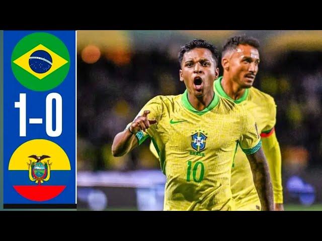 brazil vs ecuador 1-0 | all goals & highlight 2024 |#brazil #highlights #ecuador