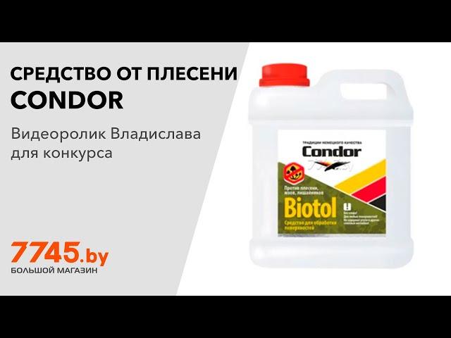 Средство для уничтожения плесени CONDOR Biotol 2 кг Видеоотзыв (обзор) Владислава