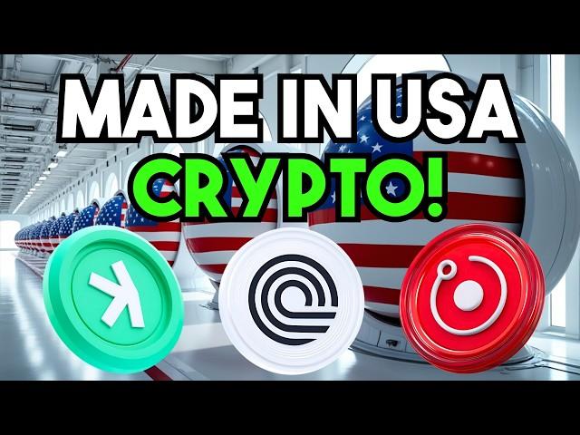 Top 8 US-Based Crypto Altcoins That will EXPLODE Under Trump in 2025 (DON'T BUY XRP, ADA, DOGE!)