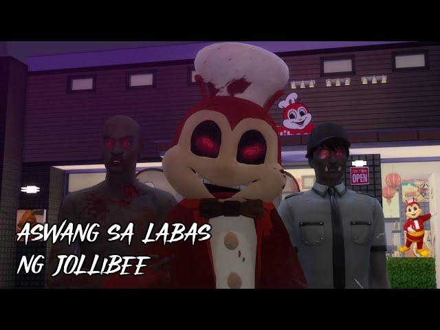 ASWANG SA LABAS NG JOLLIBEE | TAGALOG HORROR STORY ANIMATED