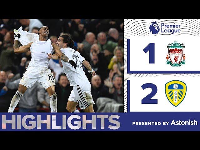 SUMMERVILLE SCORES DRAMATIC WINNER! | LIVERPOOL 1-2 LEEDS UNITED | PREMIER LEAGUE HIGHLIGHTS