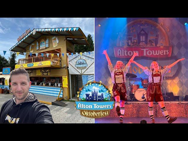 Alton Towers Vlog (September 2024) | Oktoberfest & Scarefest Updates