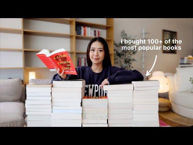 HUGE BOOK HAUL because I need to fill my home library...(100+ books) 